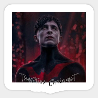 Fanart Timothee Chalamet Merch Sticker